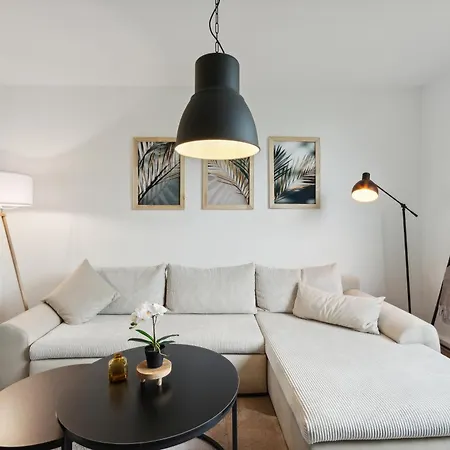 Apartmán Stylisches Apartment, 2-5 Personen, Zentral, Naehe Messe