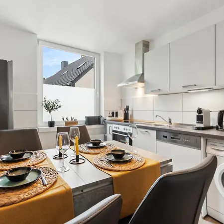 Stylisches Apartment, 2-5 Personen, Zentral, Naehe Messe Essen