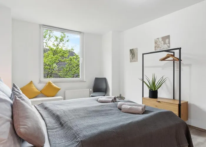 Stylisches Apartment, 2-5 Personen, Zentral, Naehe Messe