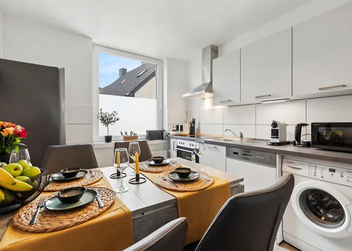 Stylisches Apartment, 2-5 Personen, Zentral, Naehe Messe Essen