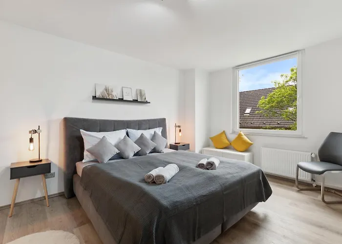 Stylisches Apartment, 2-5 Personen, Zentral, Naehe Messe * Essen