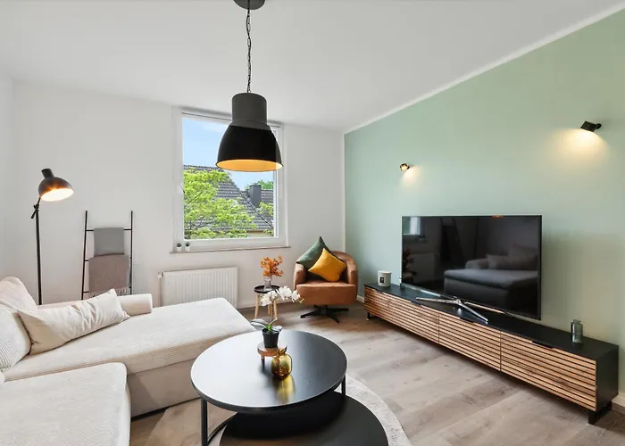 Stylisches Apartment, 2-5 Personen, Zentral, Naehe Messe Apartamento Essen